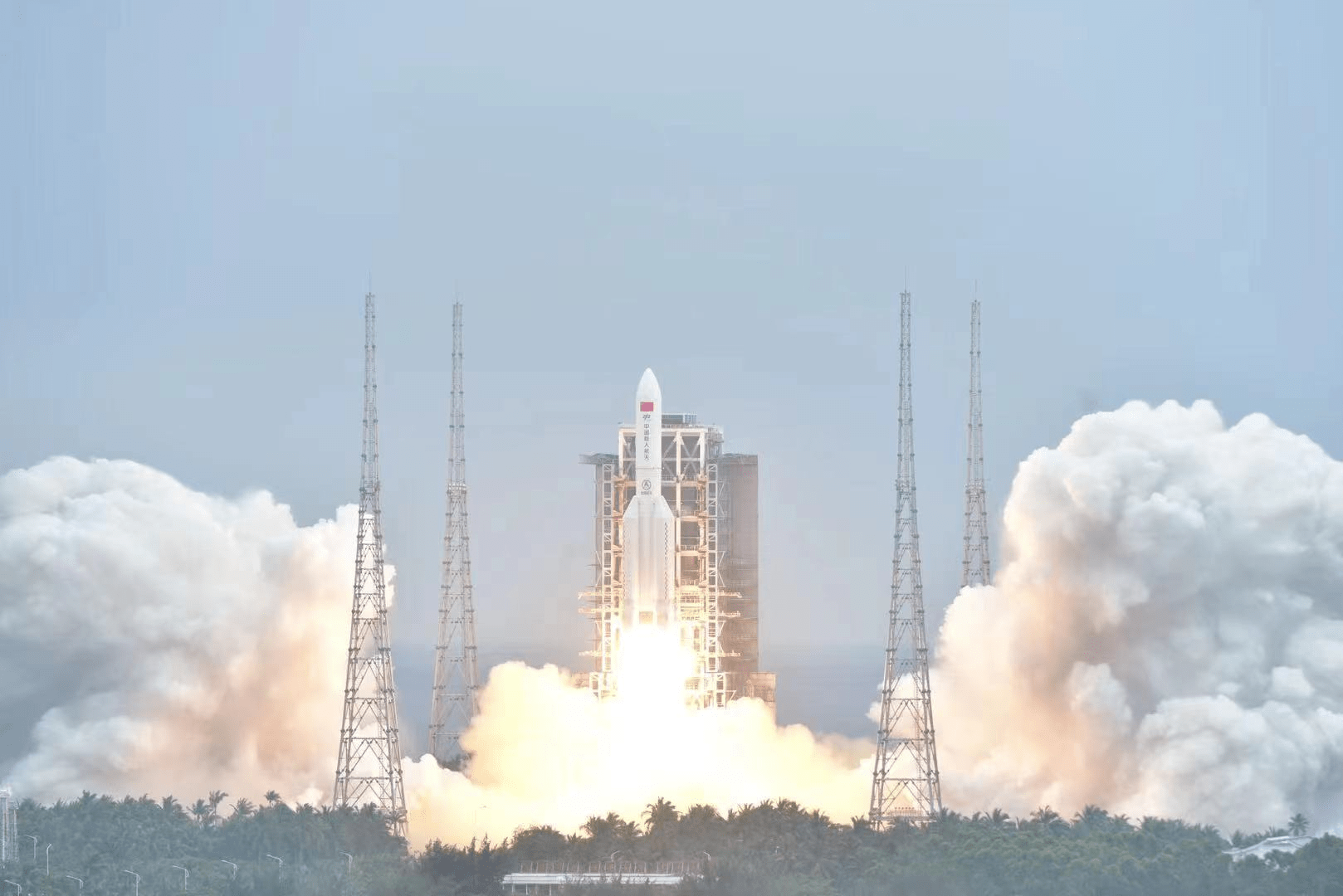 核心|空间站天和核心舱发射任务取得圆满成功