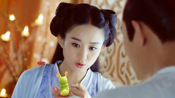 花千骨中相貌平平如今美到不敢认演员轻水今已经五年美的攀比刘亦菲