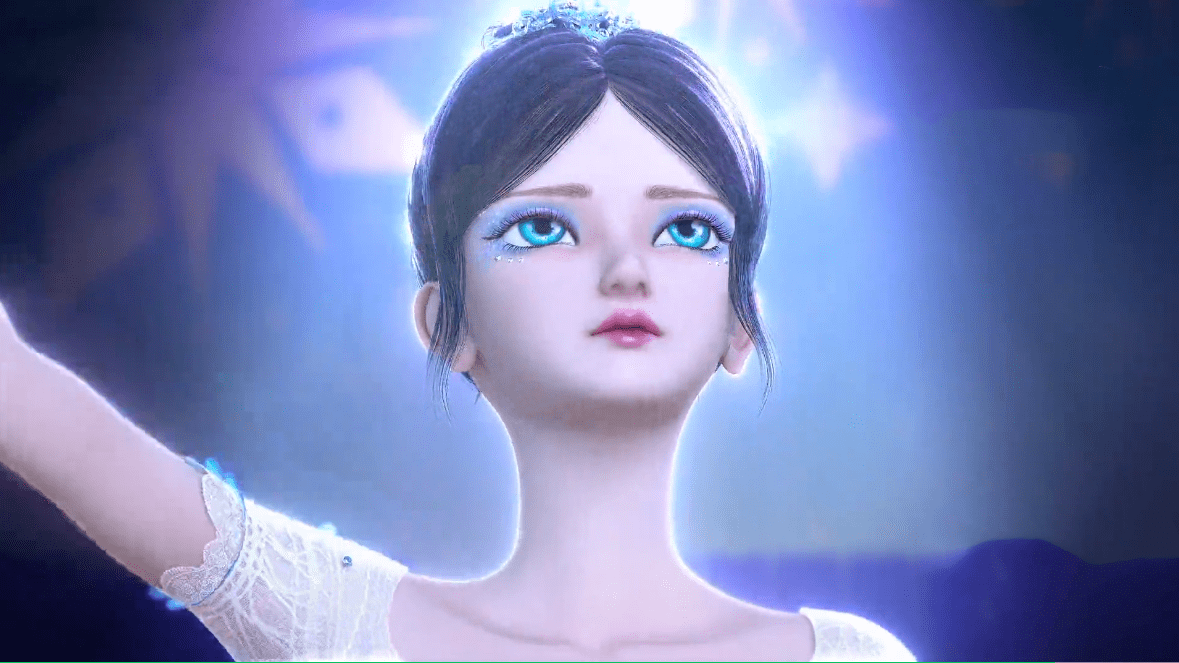 图片[5]-《叶罗丽》冰公主新旧模对比，染了发换了衣，高冷公主变芭蕾女王-魔性次元