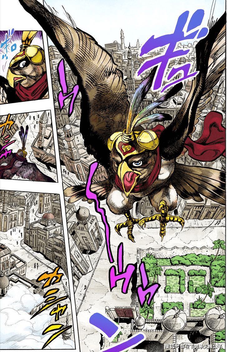 《JOJO的奇妙冒险》：地狱看门鸟，拥有超强造冰能力的怪物_漫画