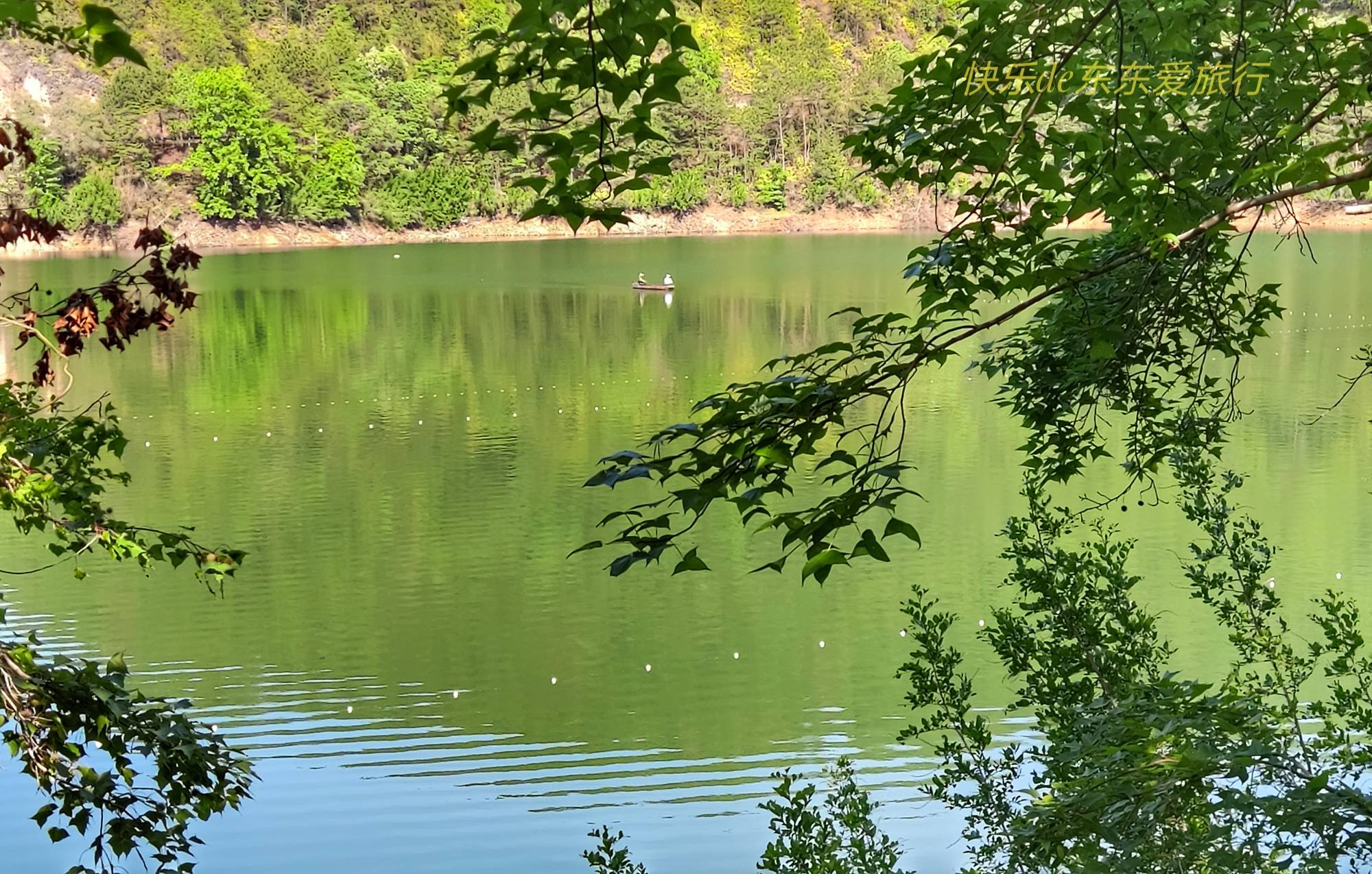 梅州城北干才水库,绿水青山,风景宜人,永不干枯