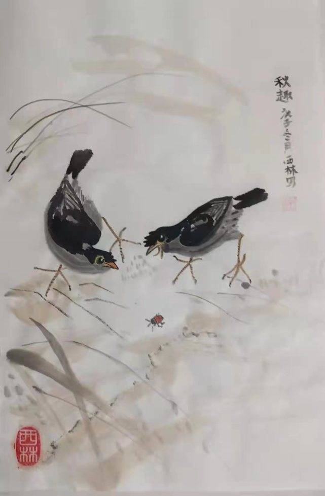 董雅君国画作品赏析