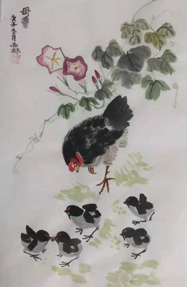 董雅君国画作品赏析