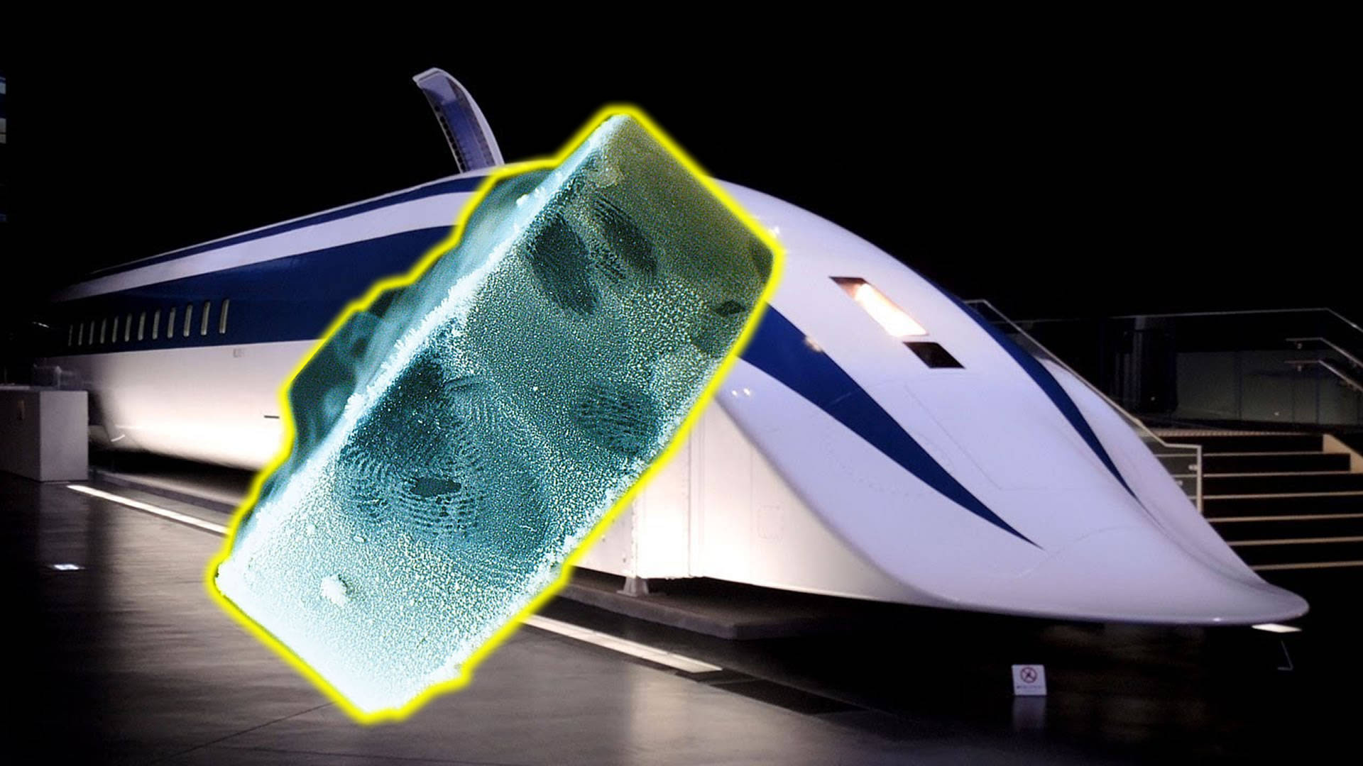 超导体是如何卡在空中的揭秘超导磁悬浮列车