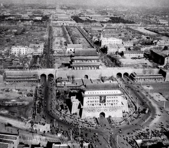 清朝时期的天安门广场原来是这个样子的