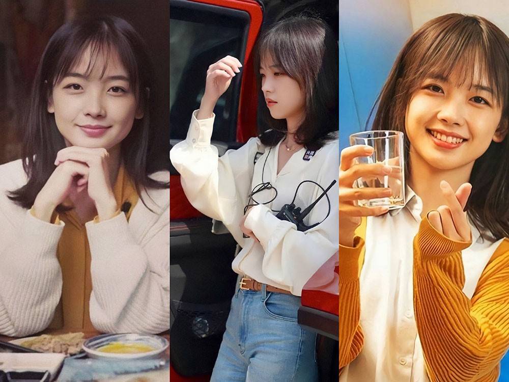 央视最美女记者名不虚传,王冰冰穿民族风服装美如画,笑容太甜