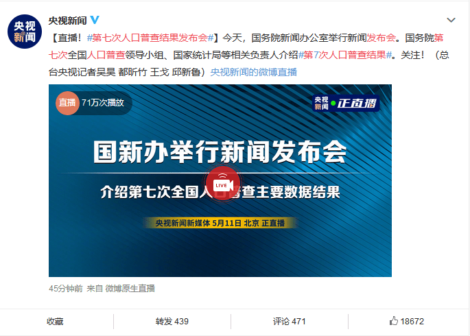 2021全国人口普查结果公布_人口普查2021公布结果