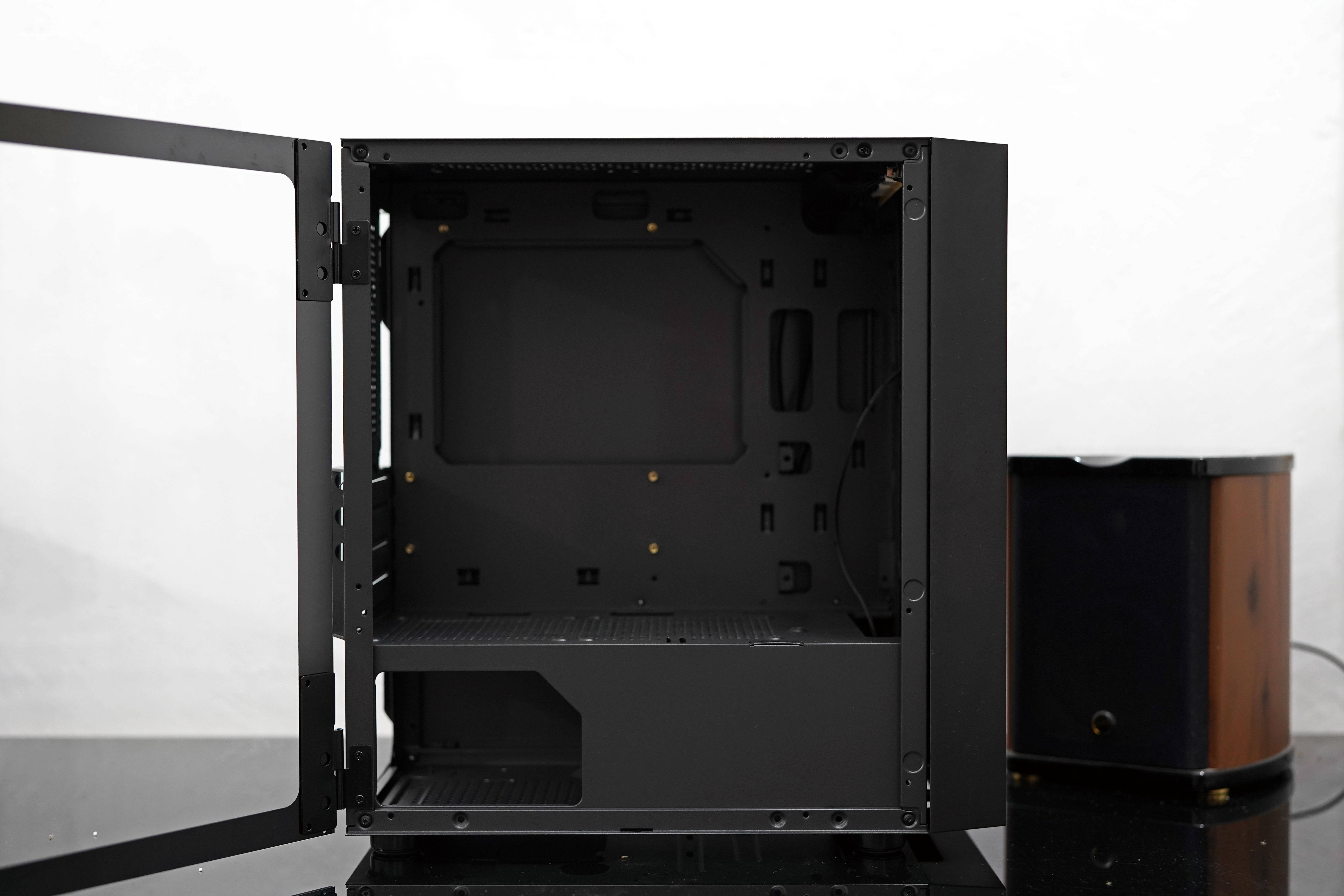 百元级高颜值matx机箱超频三光愈rgb机箱装机体验