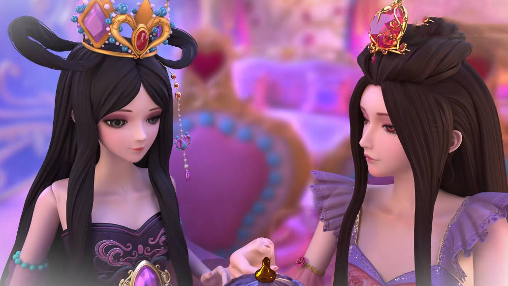 叶罗丽罗丽和茉莉是好闺蜜假的茉莉这操作罗丽差点领便当