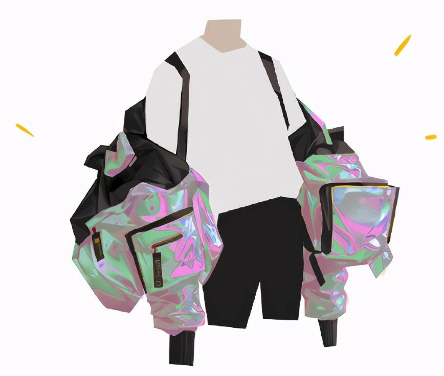 投机取巧镭射画法教你用曲线画出镭射材质画法教程