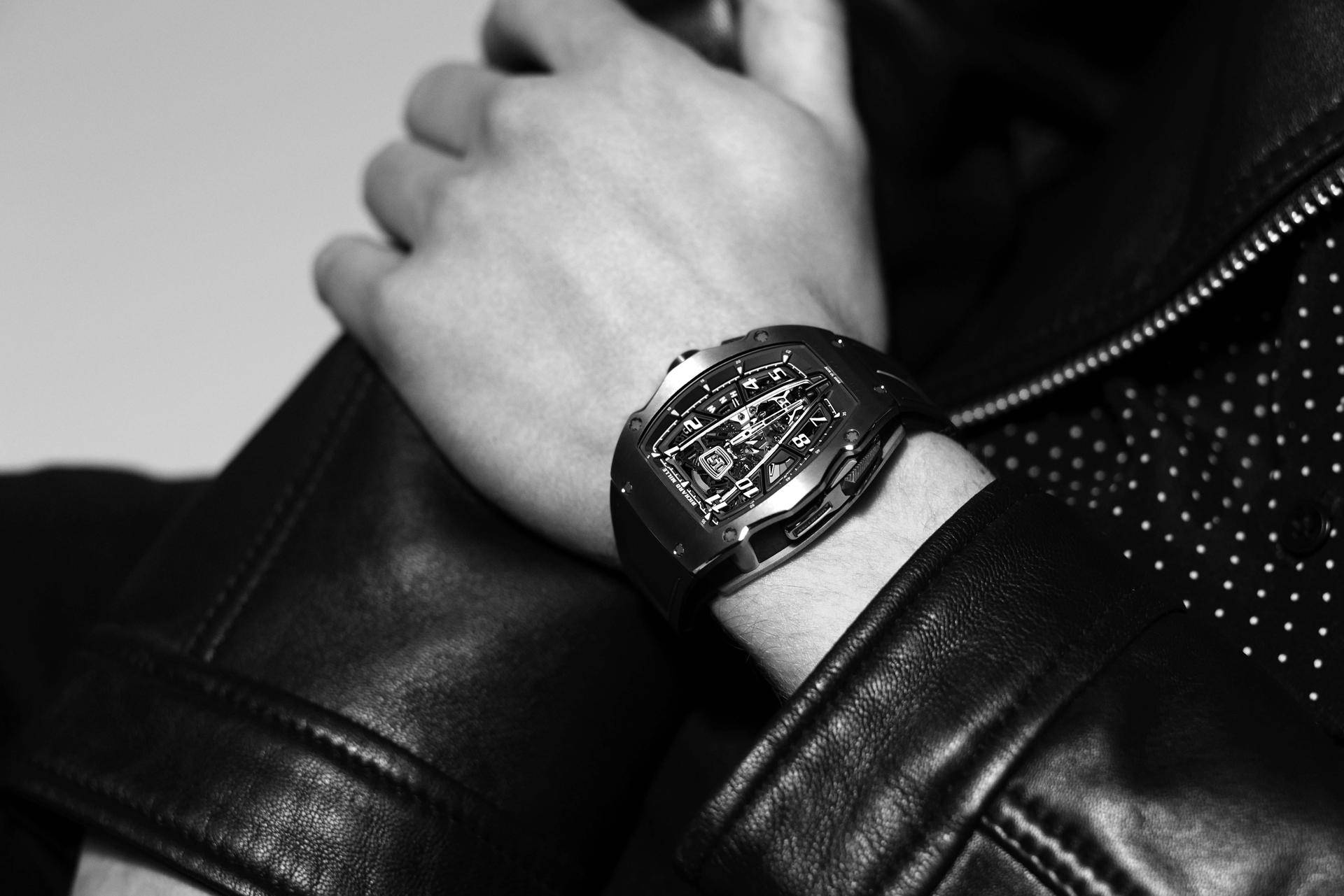 rm 40-01 迈凯伦 speedtail自动上链陀飞轮腕表 长期合作臻至全新技术