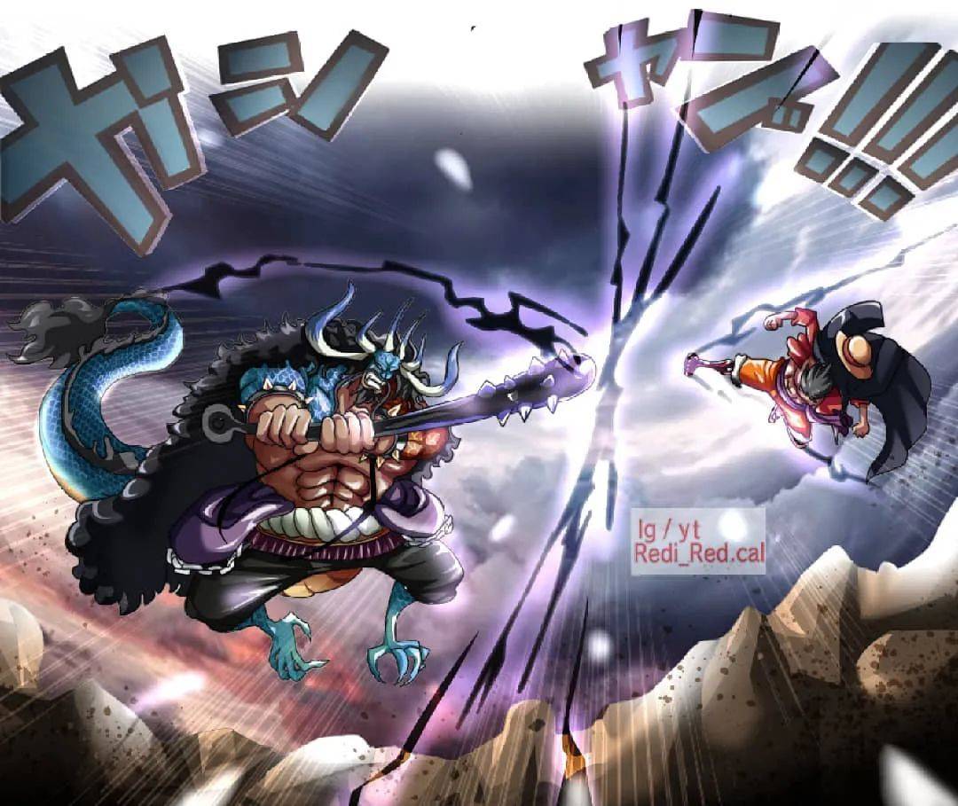 原创海贼王671013话雷云宙斯被赫拉吃掉路飞再次被凯多打得翻白眼