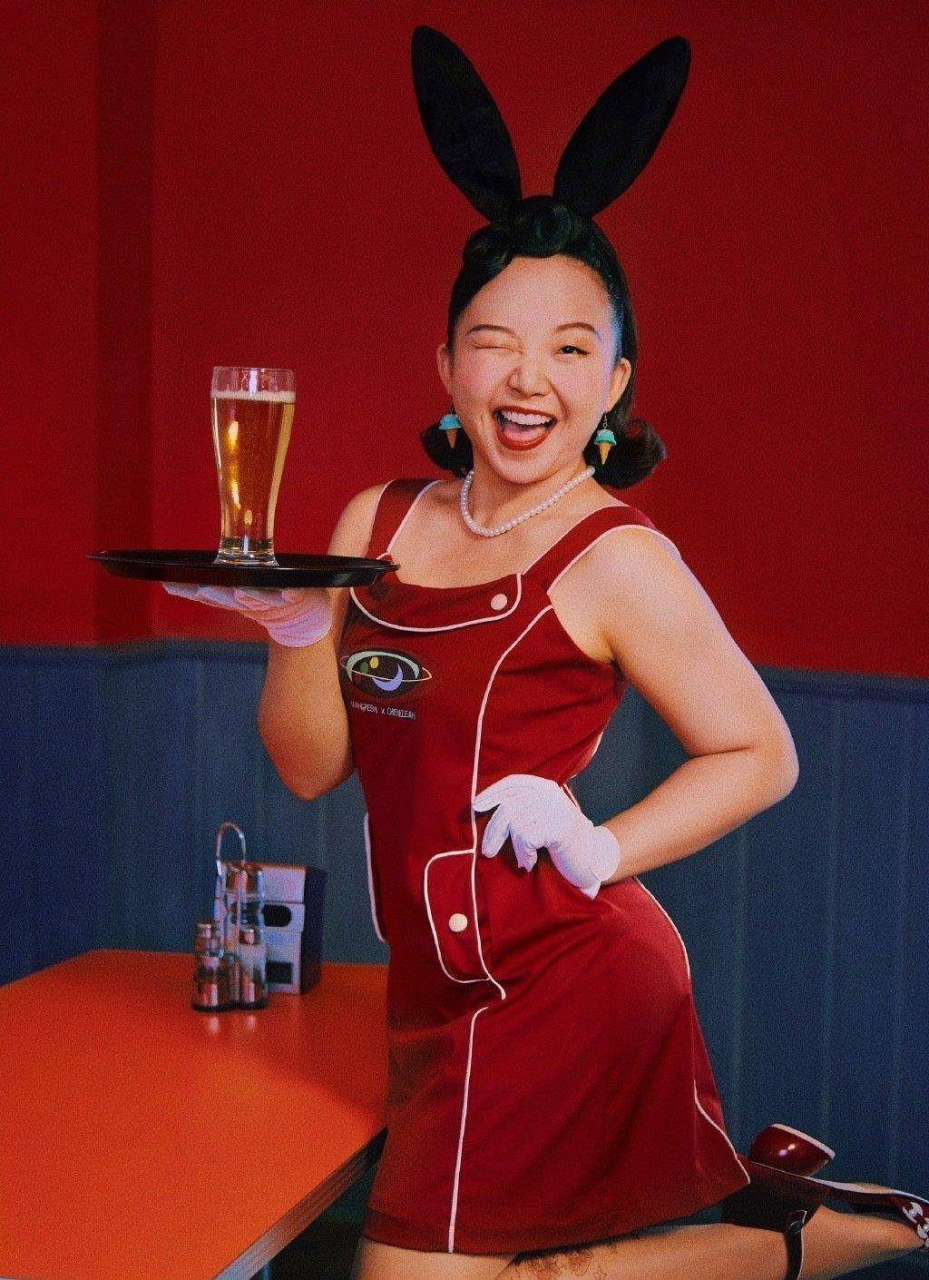 辣目洋子首登《男人装》,保守穿搭都尽显小性感,再次美出新高度_处理