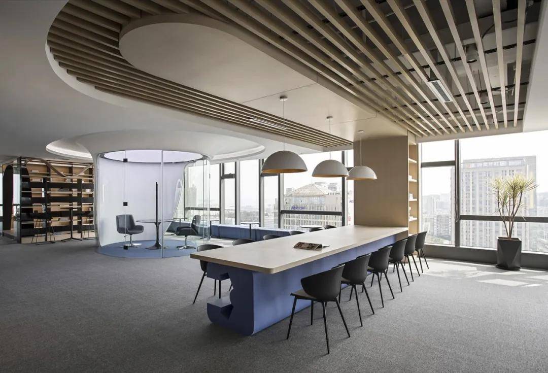 极简风办公室装修,这样的留白太高级