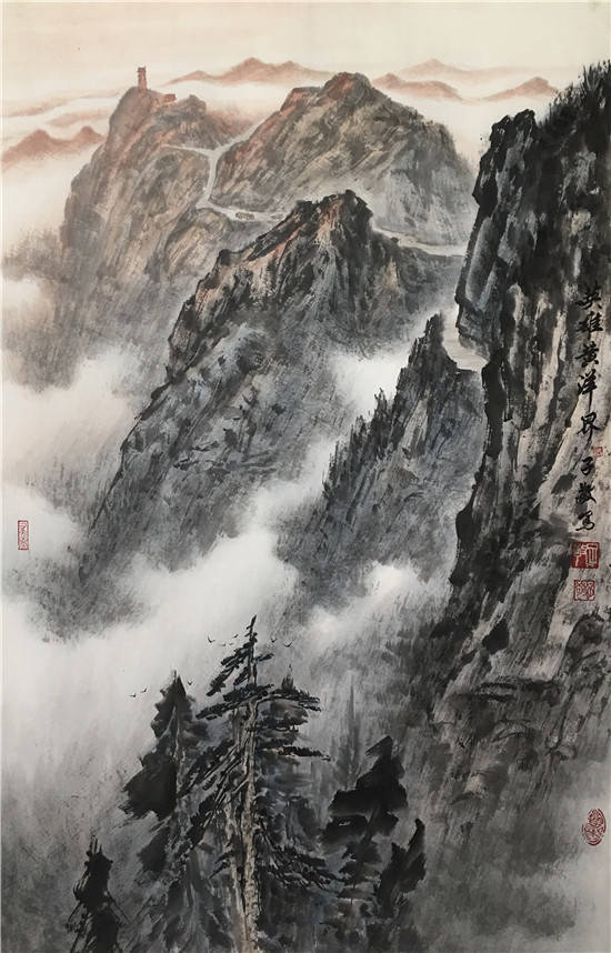 宣和斋书画作品欣赏画家王健