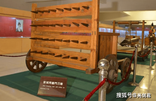 塞门刀车 古代守城必备兵器 常备却不常用 一旦使用意味城破 武器