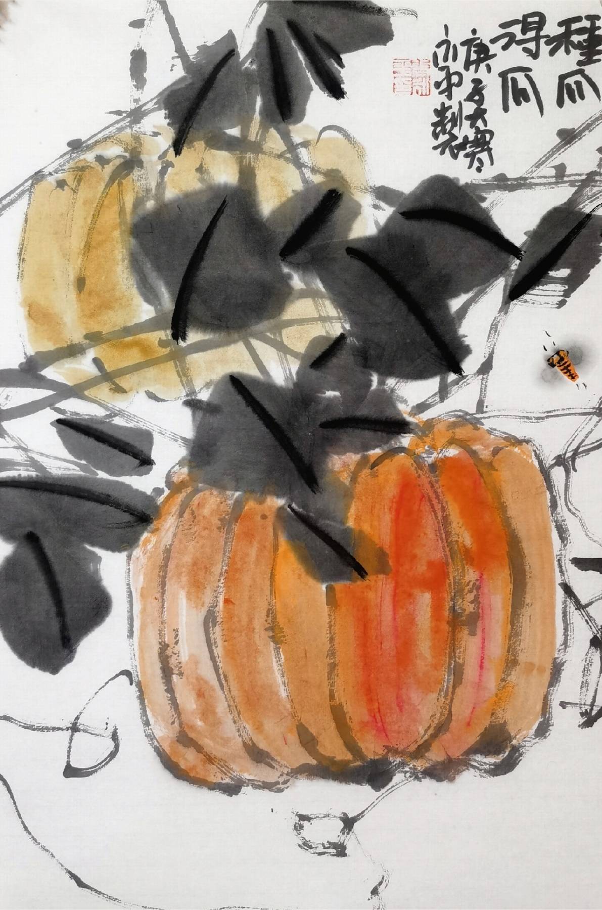 人民美术家红彩绽放著名画家张永平