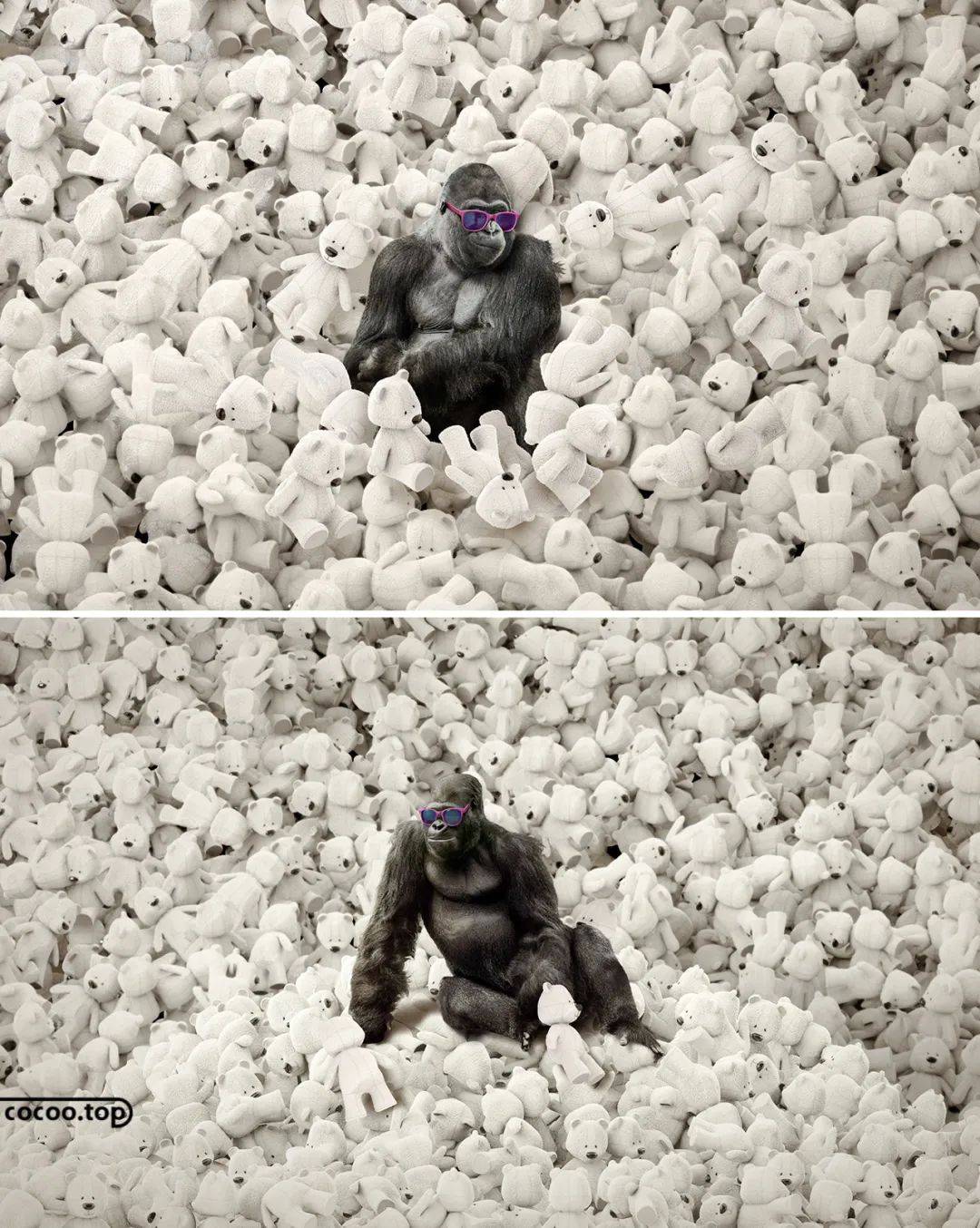 轻松牵引视线的设计技巧!密集与变异_形象