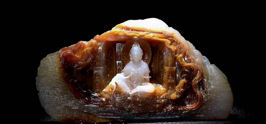 玉雕大师魏孟菲