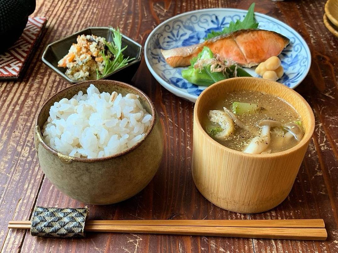 日本家庭料理,没有油的"长寿餐"