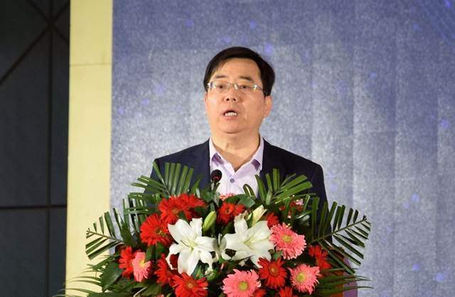 全美食公司董事长邱林先生致辞