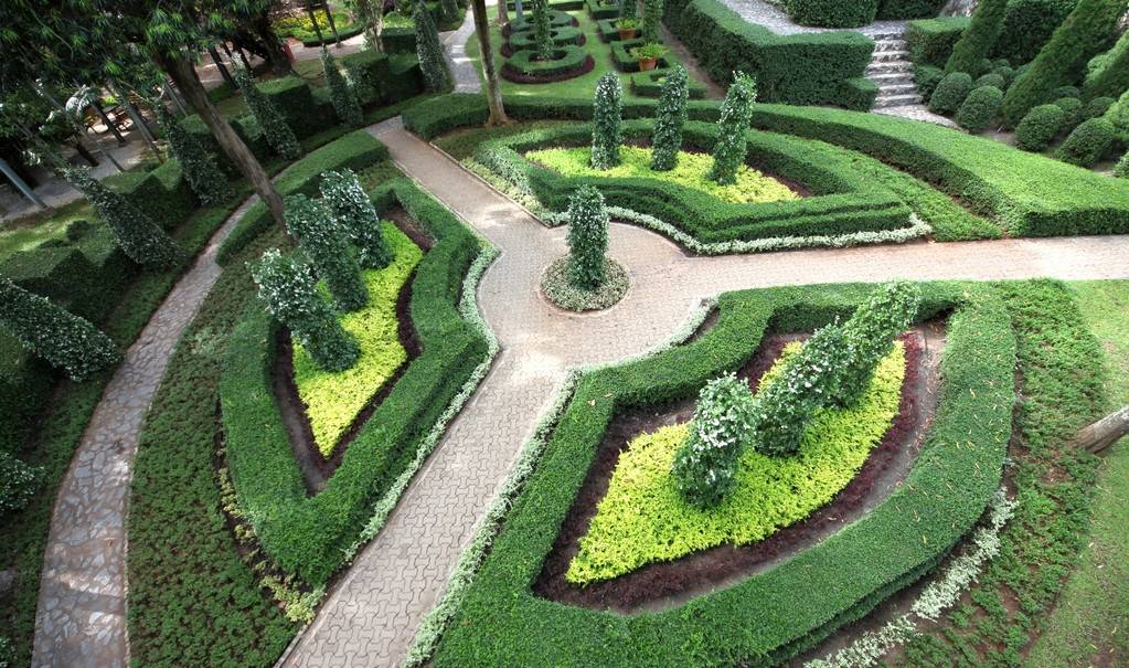 庭院植物搭配之歐式庭院_園林