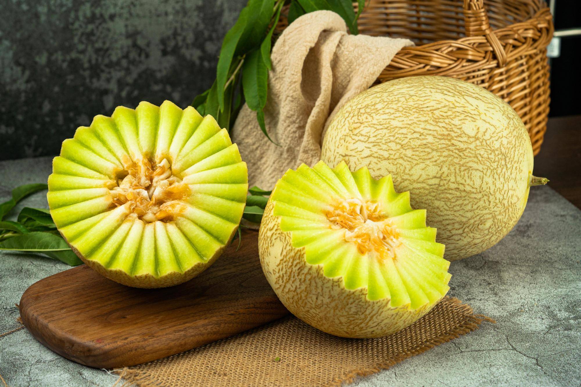 民勤蜜瓜,甘肃省民勤县特产,中国国家地理标志产品.