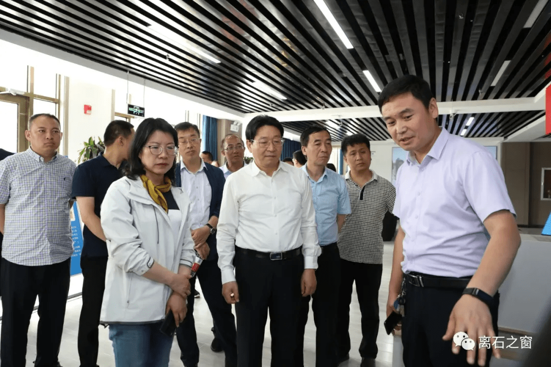 刘德政对离石在巩固拓展脱贫攻坚成果同乡村振兴有效衔接方面取得的