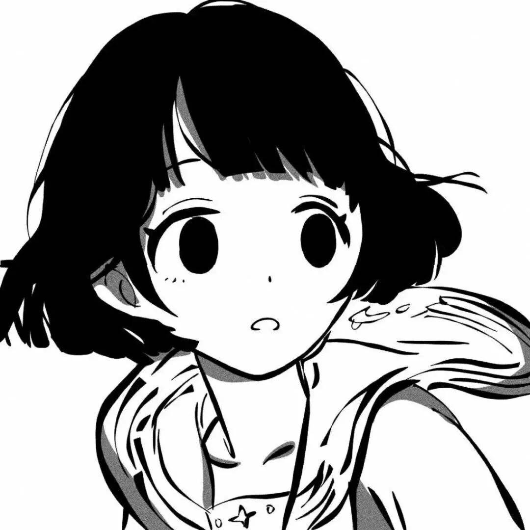 动漫头像 | 个性黑白男女头像