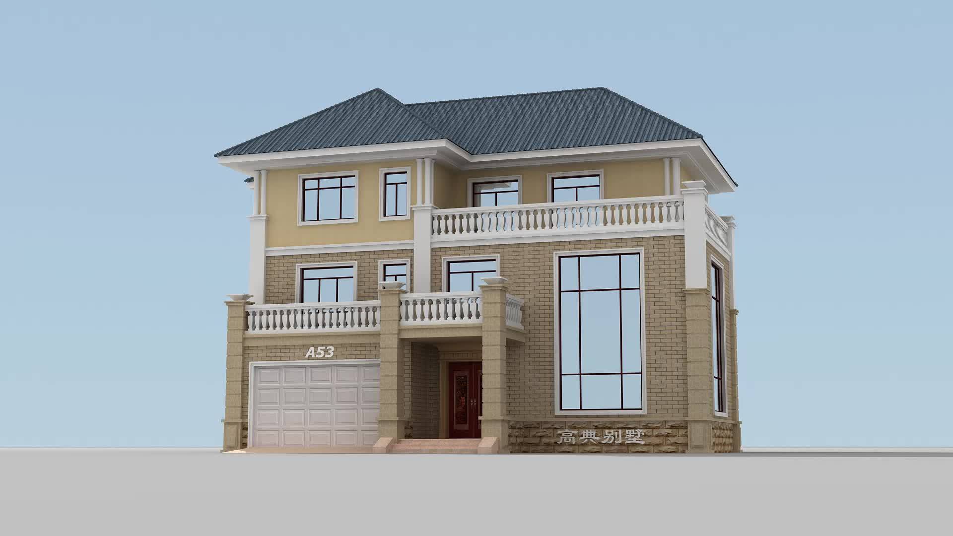 在农村建一栋别墅真是惬意又自在