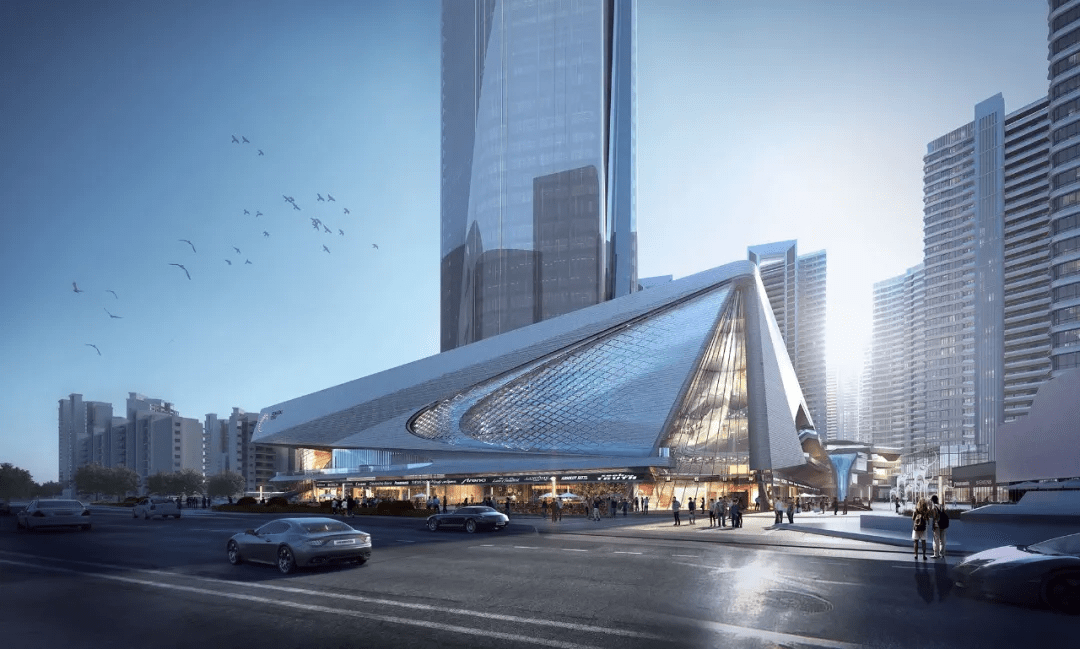 茂名市水东湾新城最高楼茂名飞鹏海岸城商业综合体