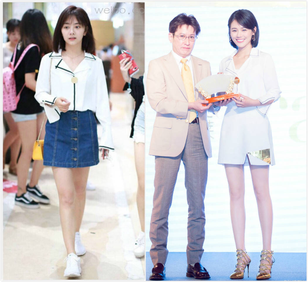 都说撞衫不可怕谁丑谁尴尬可王鸥撞上倪妮真是难分胜负啊