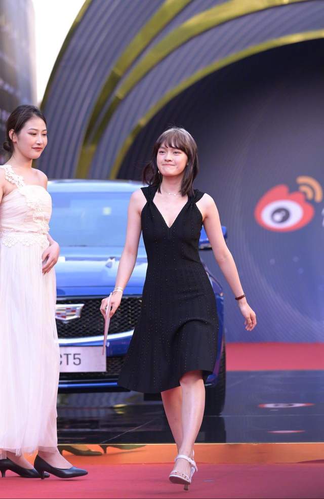 微博之夜红毯 尹正姨母化文淇少白头 章子怡倪妮四代谋女郎同台 造型