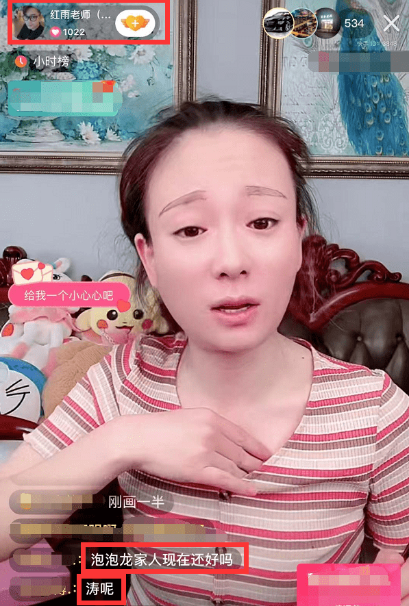 网红泡泡龙去世百天搭档大蒜涛红雨老师始终未露面团队复工失败后疑