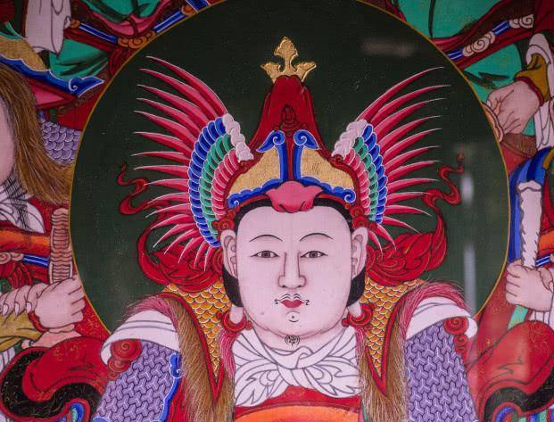 原创留八字胡的韩国佛像看起来坏坏的称中国佛像丢了历史文化