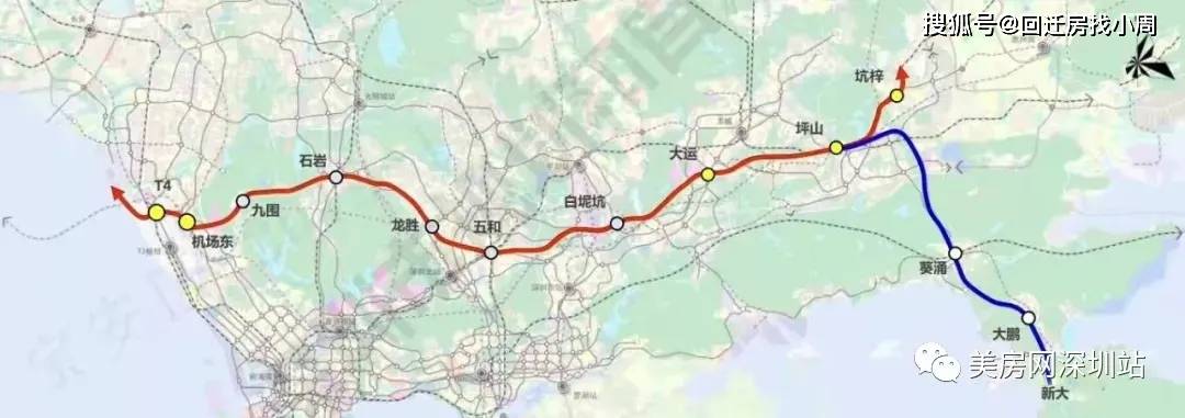 建議收藏深圳地鐵線路圖最詳細133號線附高鐵與城際線路圖