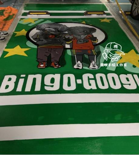 漫呗手绘丨最火爆的车位涂鸦都得看这里