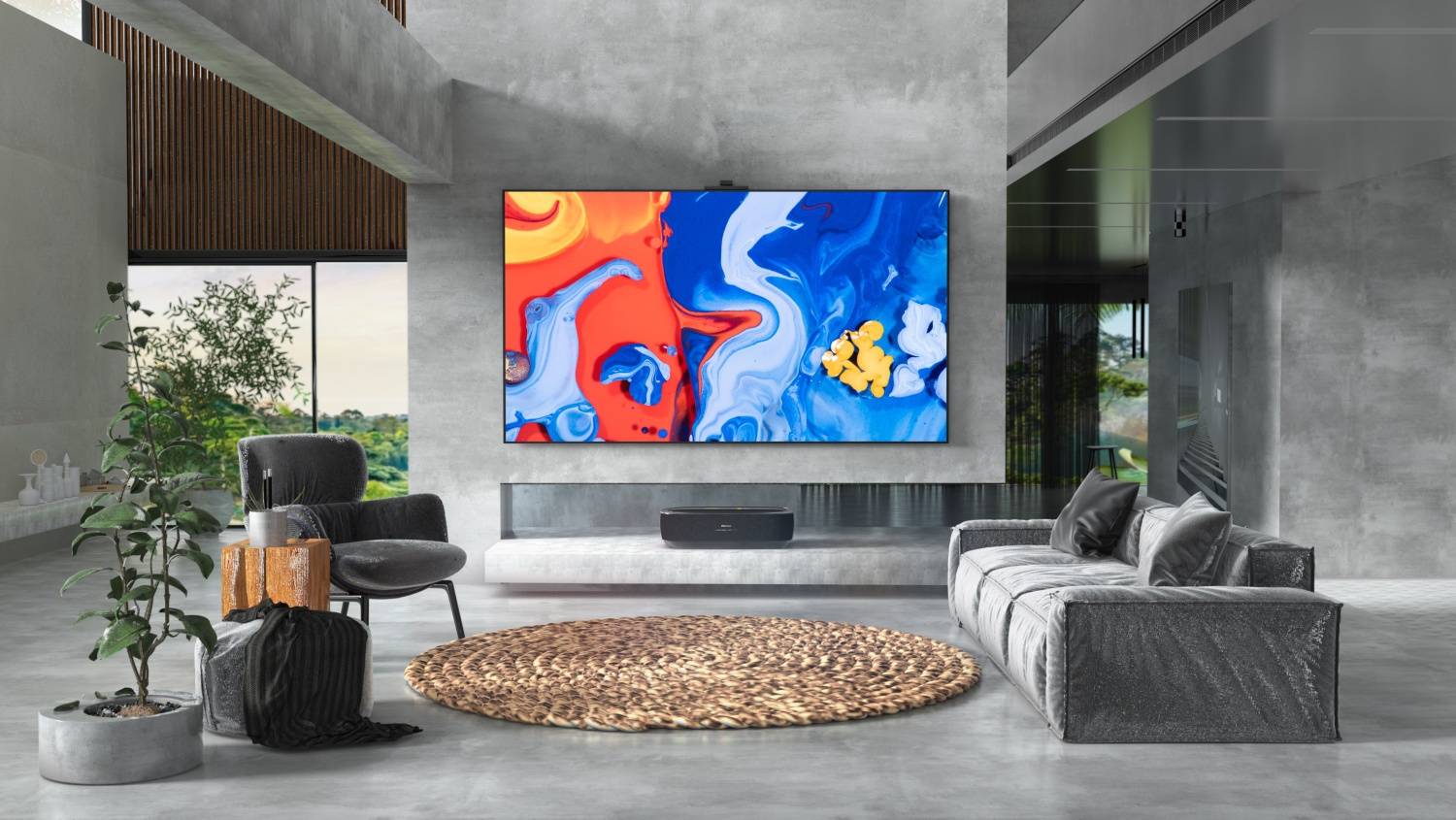 技术消费市场三力合一,激光电视打开全民大屏普及新通道-家电圈官网