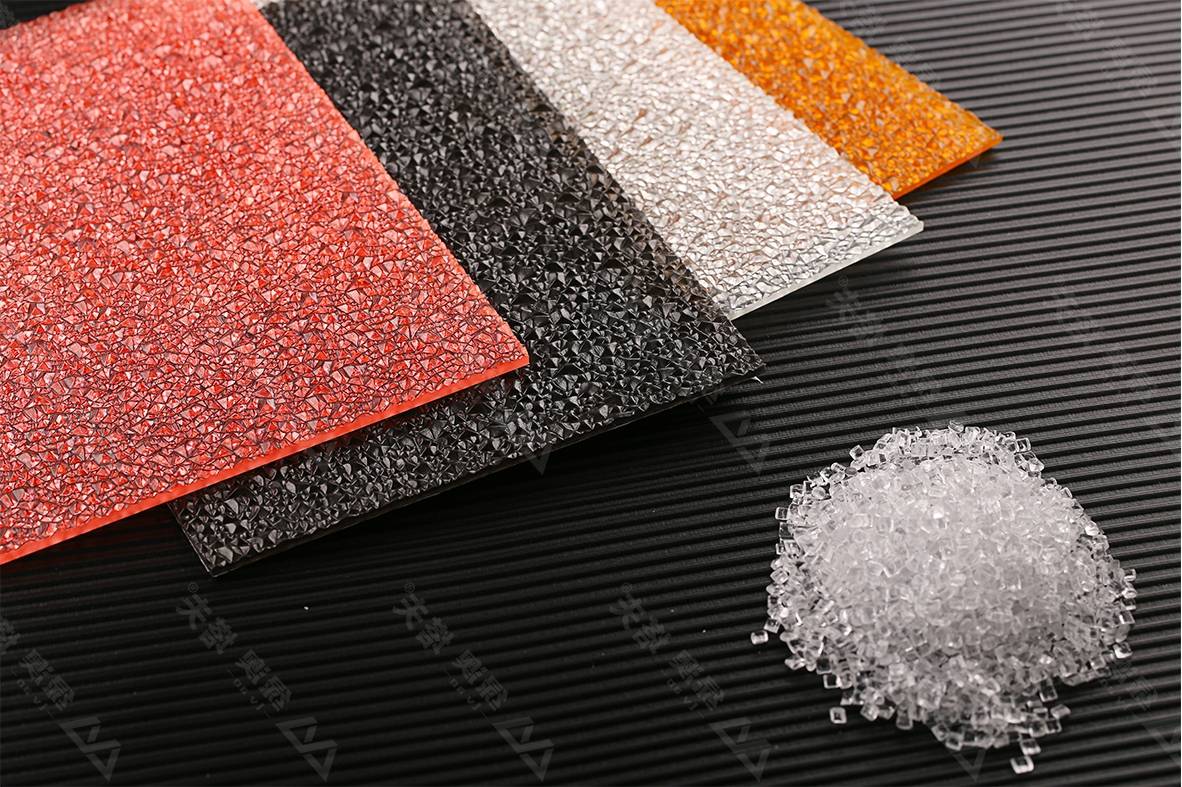 pc钻石纹颗粒耐力板在生活中对隐私的保护真的,很靠谱!_效果