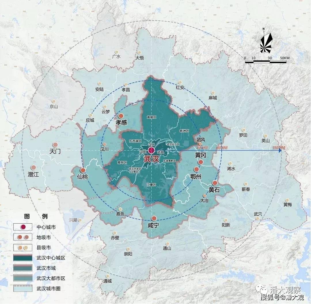 2021年以来,湖北省全力推进武汉城市圈规划.