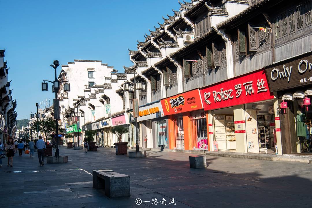 婺源县步行街图片图片