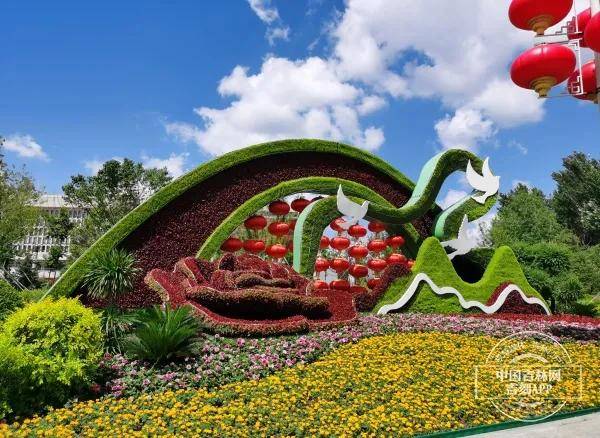 长春人民大街 颜值 再刷新高 花坛