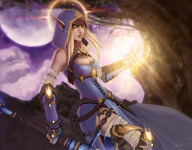 所以咱们今天就从两个新增种族的牧师技能入手,看看到底是血精灵牧师