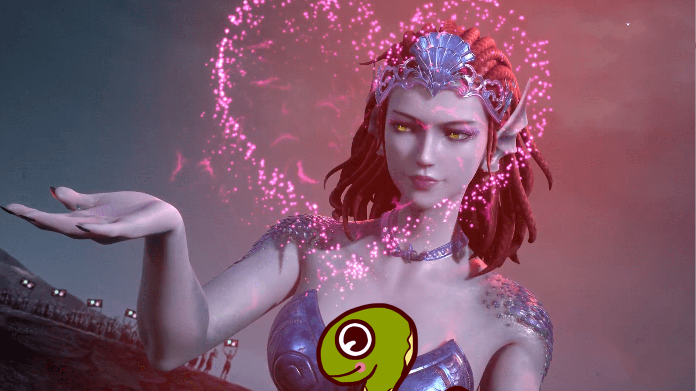 图片[2]-武庚纪：海妖族竟然藏了一位女神，超级会卖萌，白菜被她瞬间碾压-魔性次元
