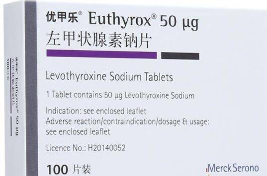 腺通常产生的激素相同。目前国内市面上最常见的左旋甲状腺素片：优甲乐