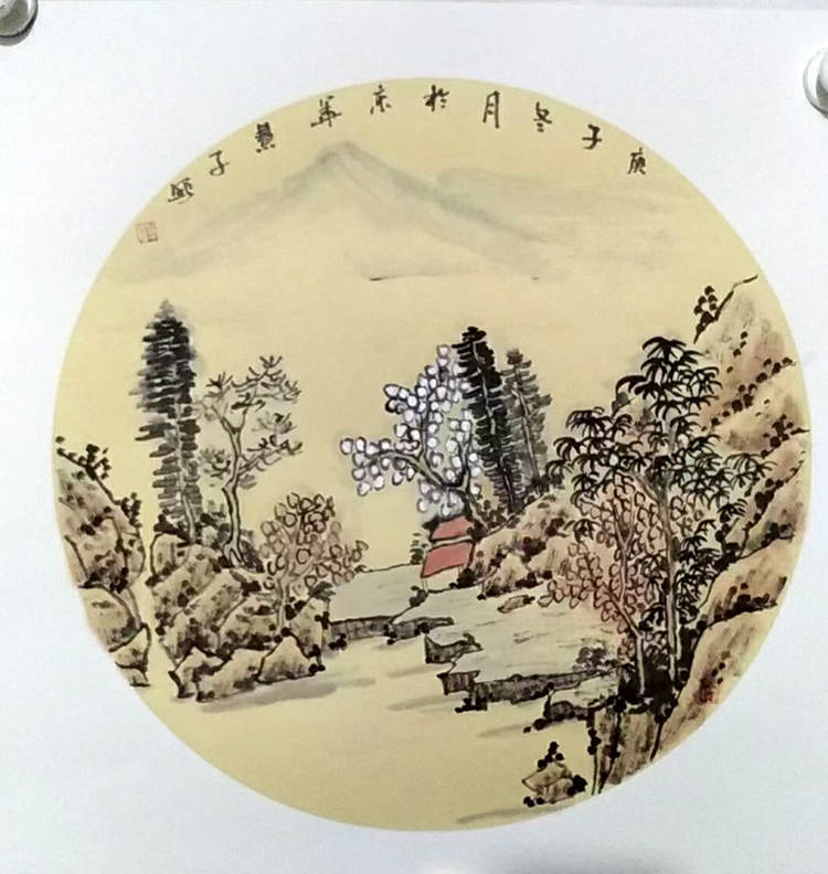 画家慧子——使传统的山水画焕发出时代的光彩_书画