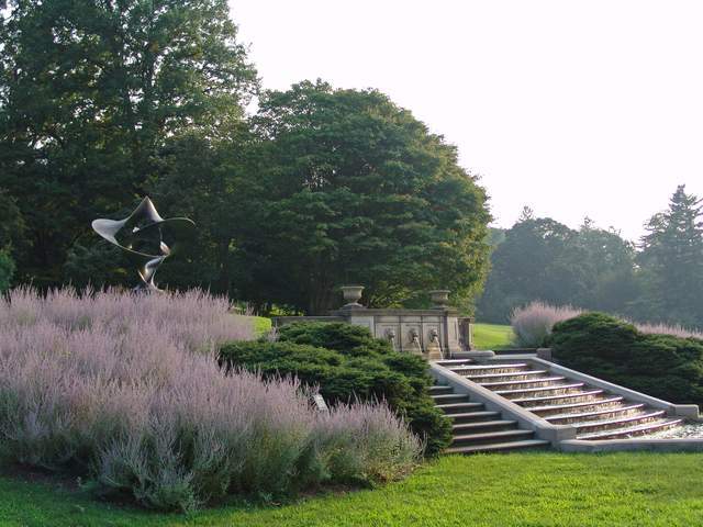 莫里斯植物园阶梯喷泉/图@ p. meyer