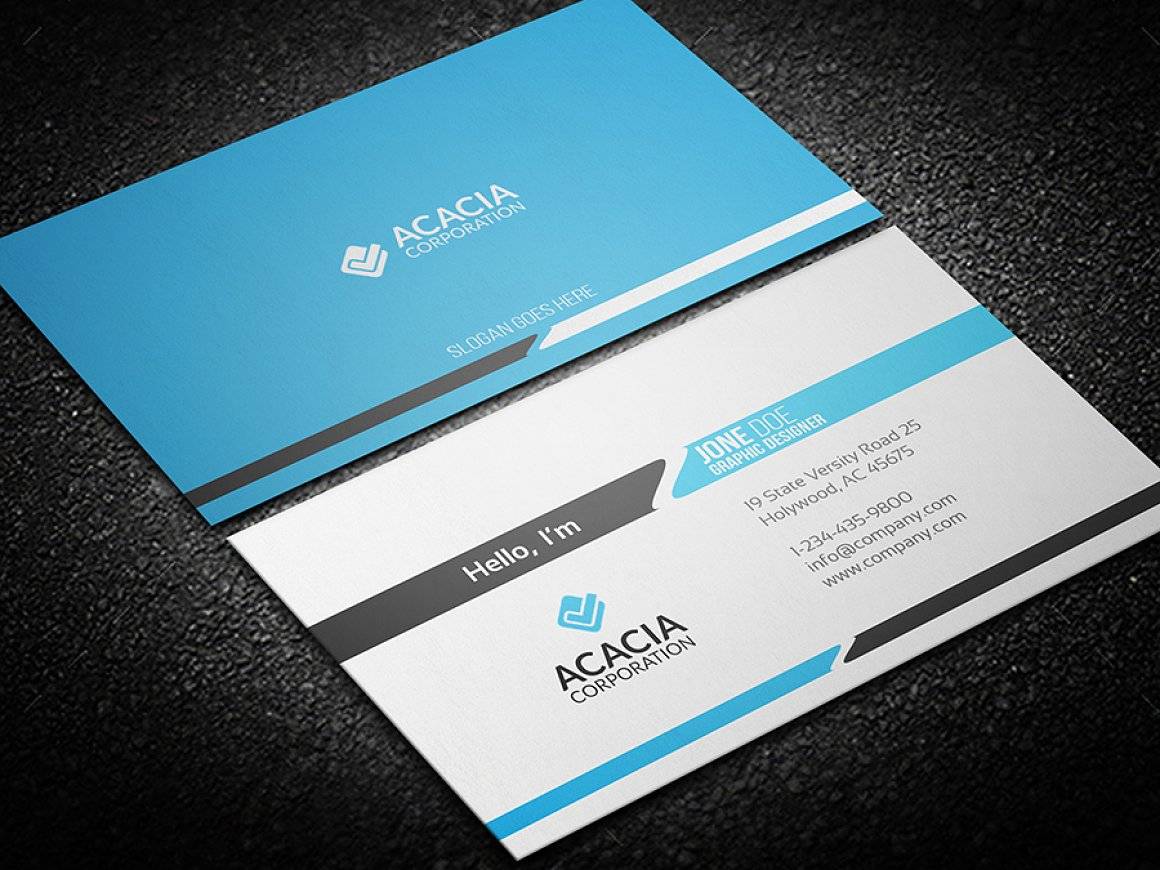 颇有品味的名片设计.