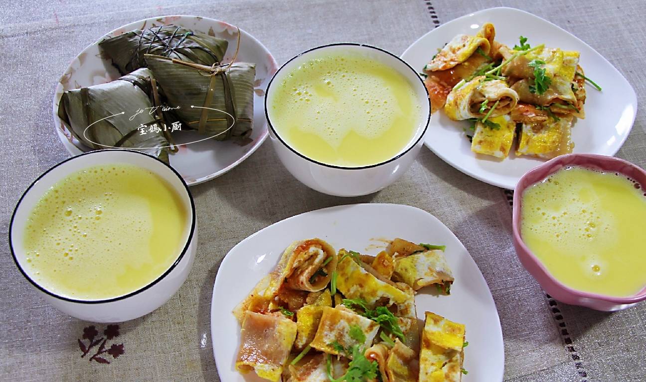 圆白菜|晒晒我家一周早餐，换着花样搭配，好吃家人喜欢，网友：羡慕