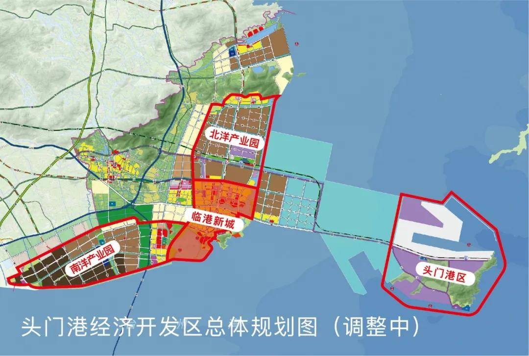浙江头门港金沙湾国家级经济技术开发区港产城湾一体化海湾宜居新典范